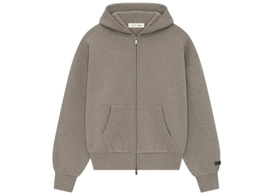 Fear of God Essentials Classic Hoodie Zip Up Homestead Heather