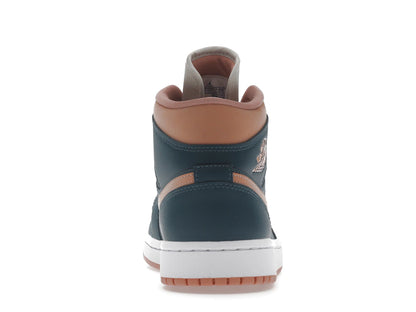 Jordan 1 Mid Dark Teal Green (Women's)