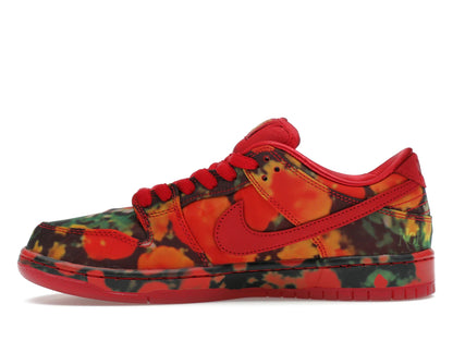 Nike SB Dunk Low The Wizard of Oz Poppy Field Red