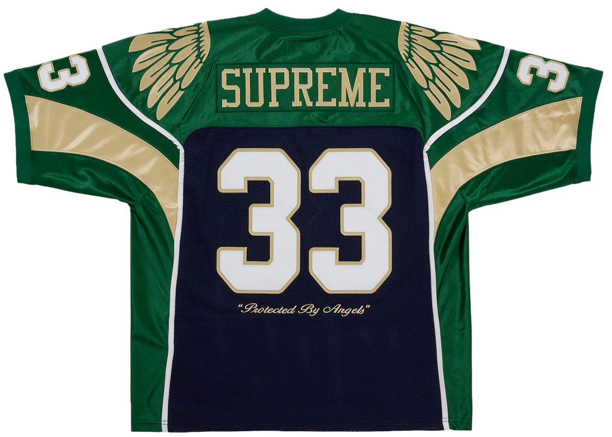 Supreme Wings Football Jersey Navy