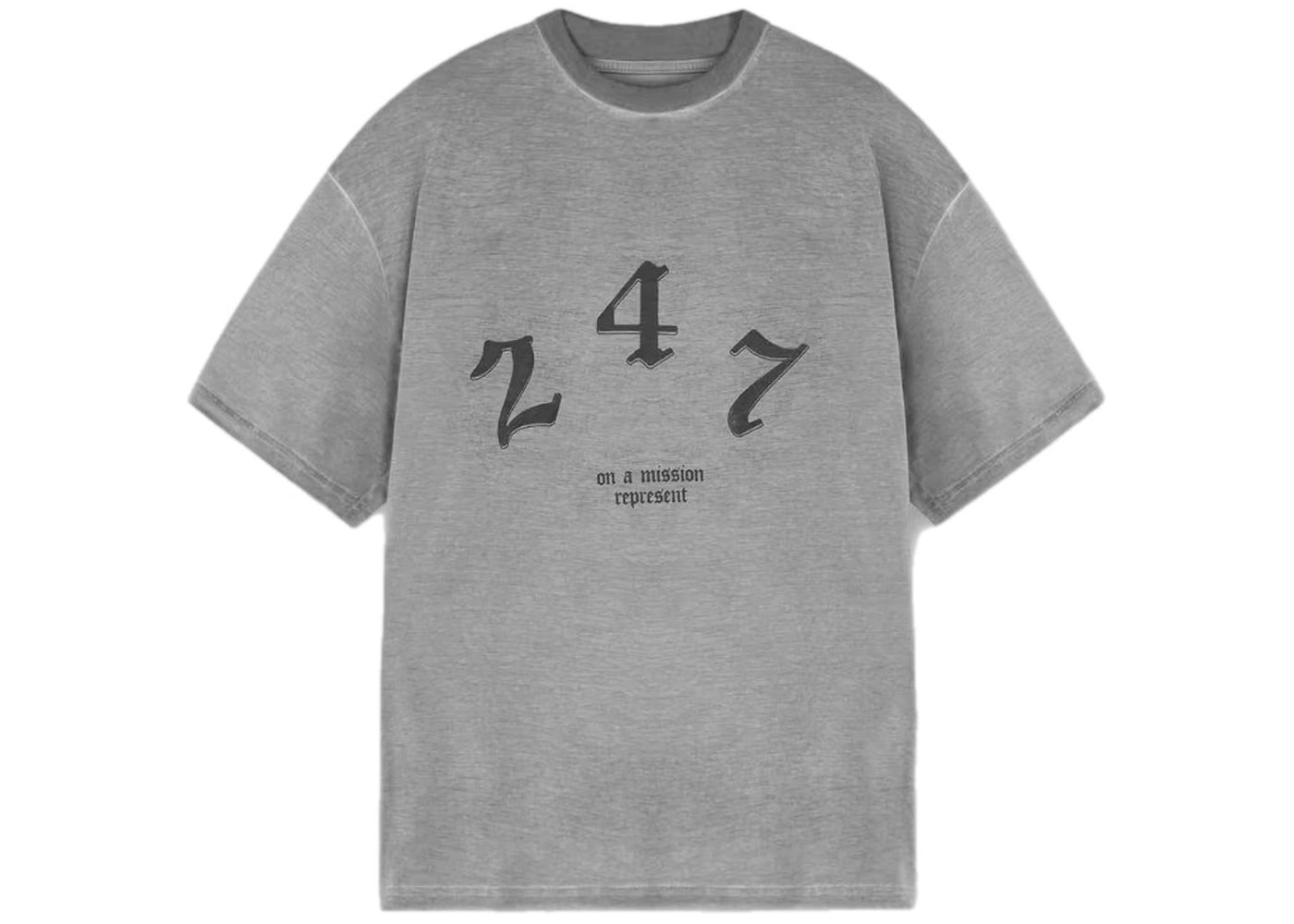 Represent 247 Vintage T-shirt Smoke Grey