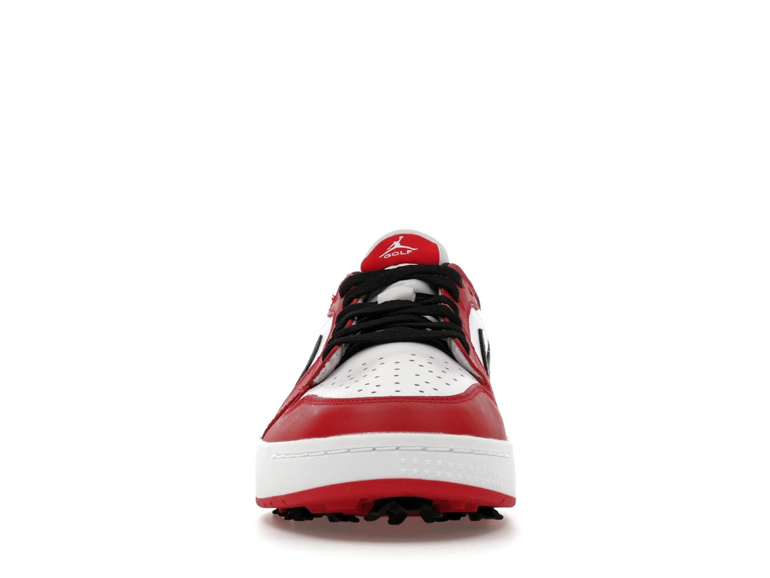 Jordan 1 Low Golf Spiked Varsity Red White Black