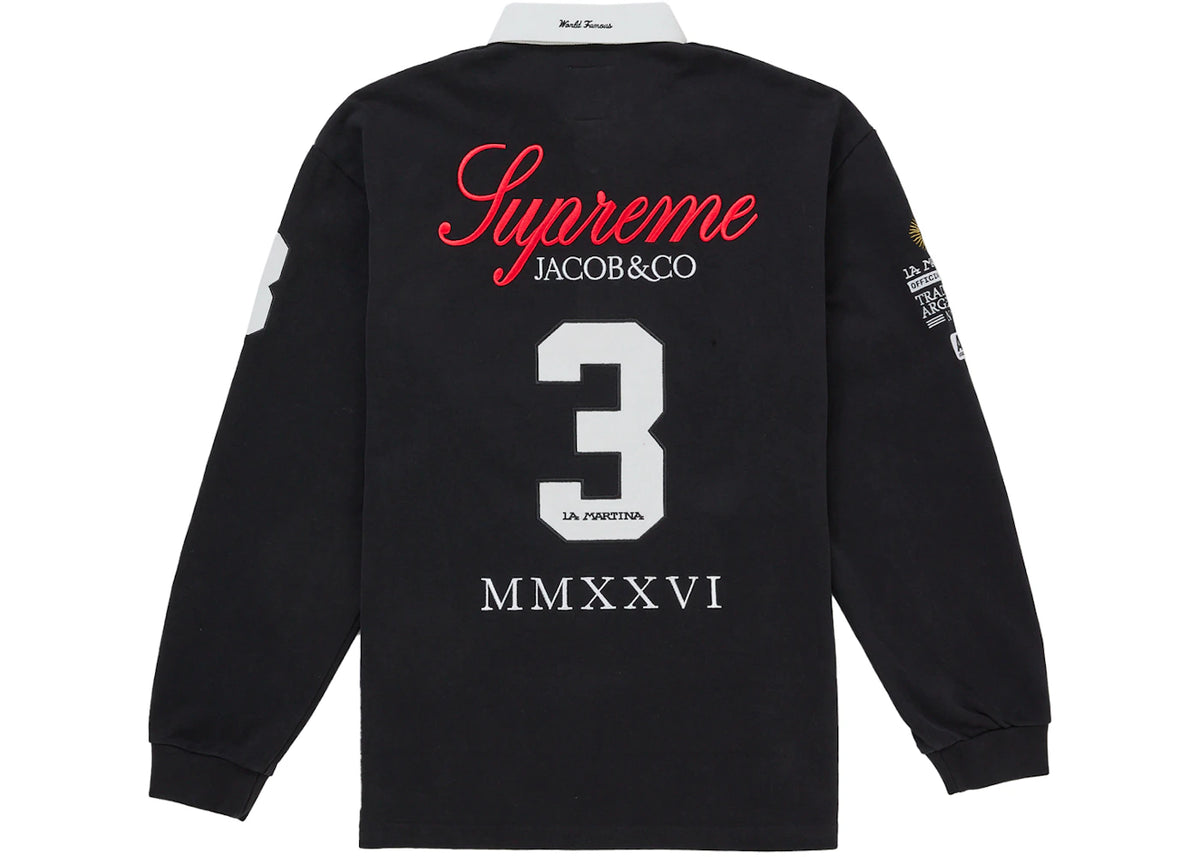 Supreme La Martina Rugby Black