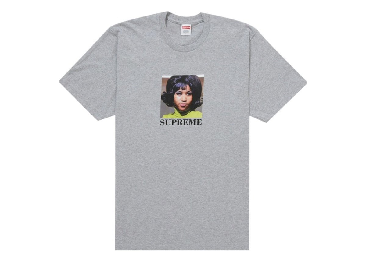 Supreme Aretha Tee Heather Grey