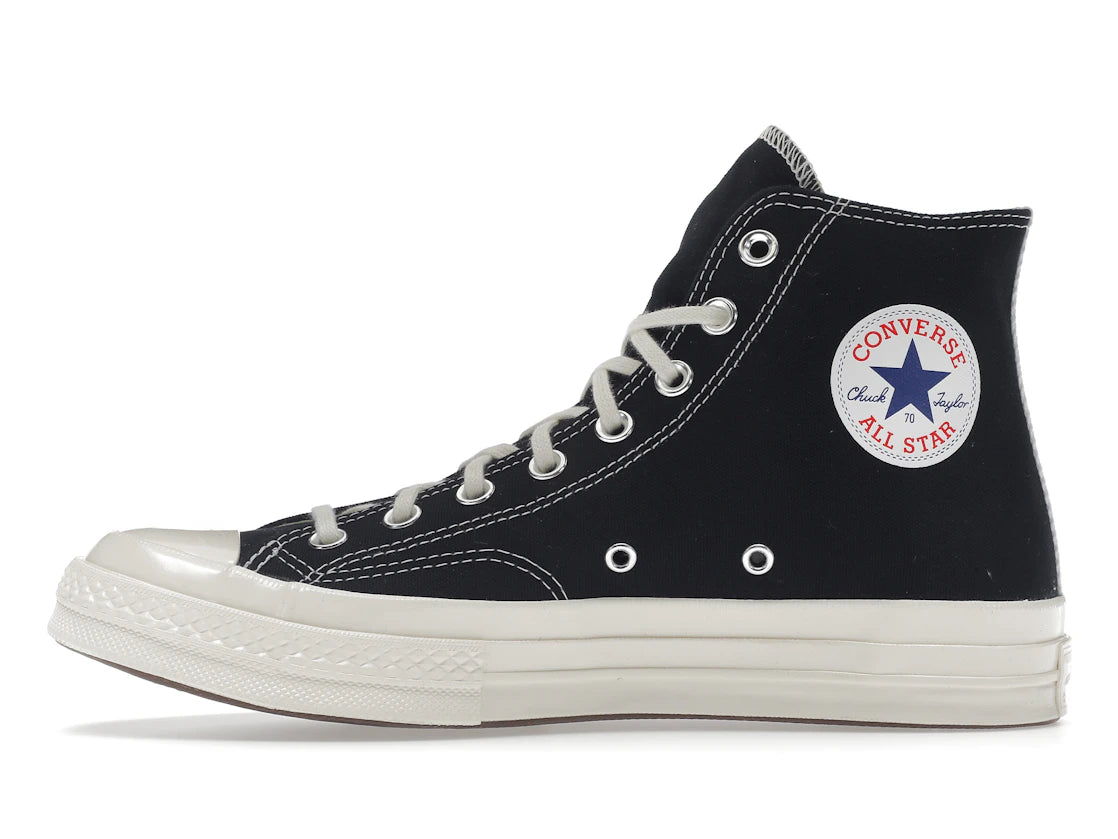 Converse Chuck Taylor All Star 70 Hi Comme des Garcons PLAY Black