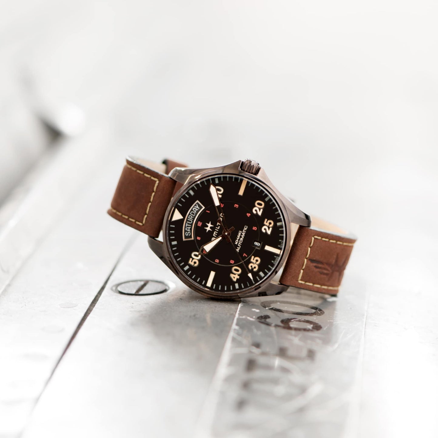 Hamilton Khaki Aviation Day Date Auto | H64605531