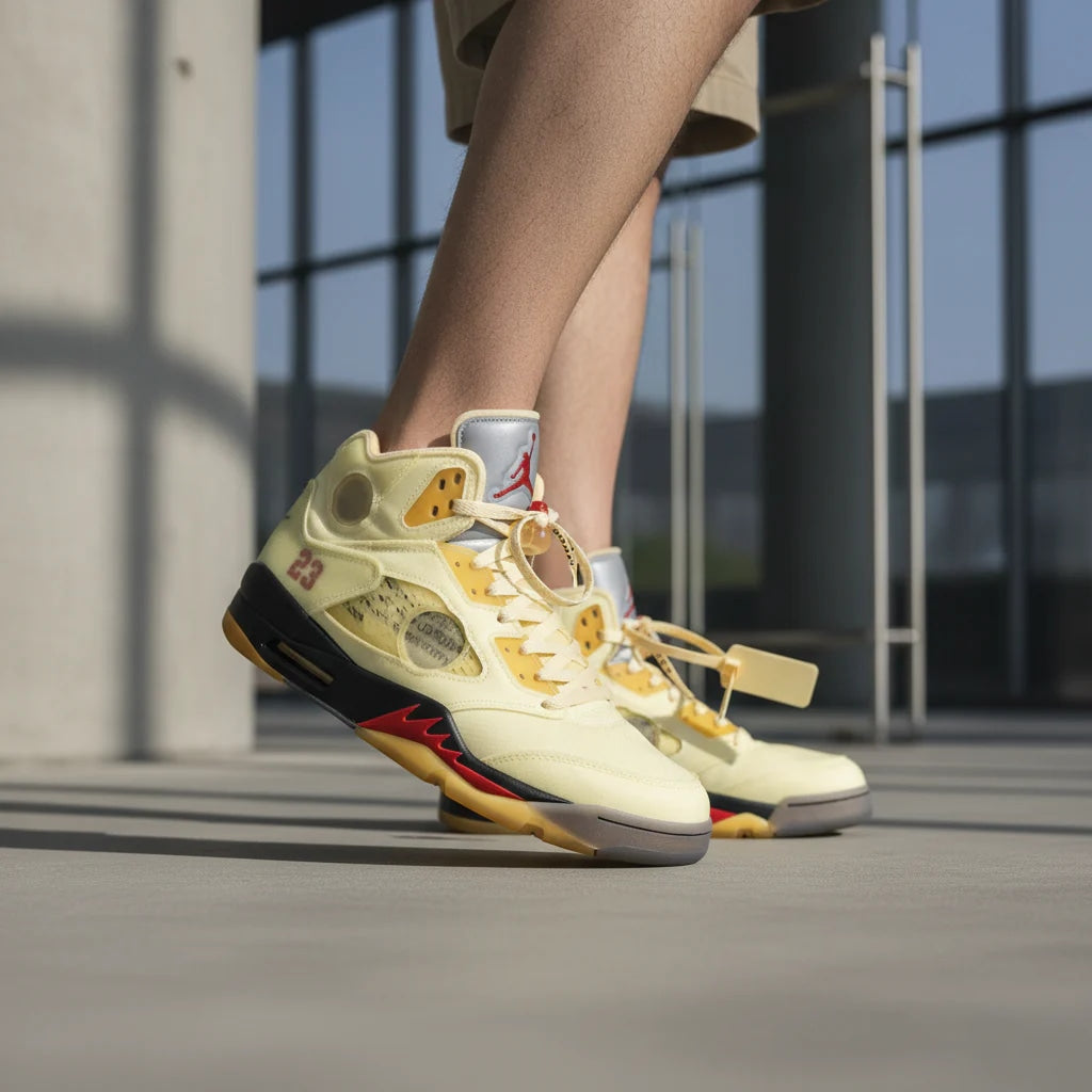Air Jordan 5 Retro SP Off-White Sail