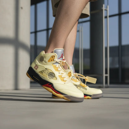 Air Jordan 5 Retro SP Off-White Sail