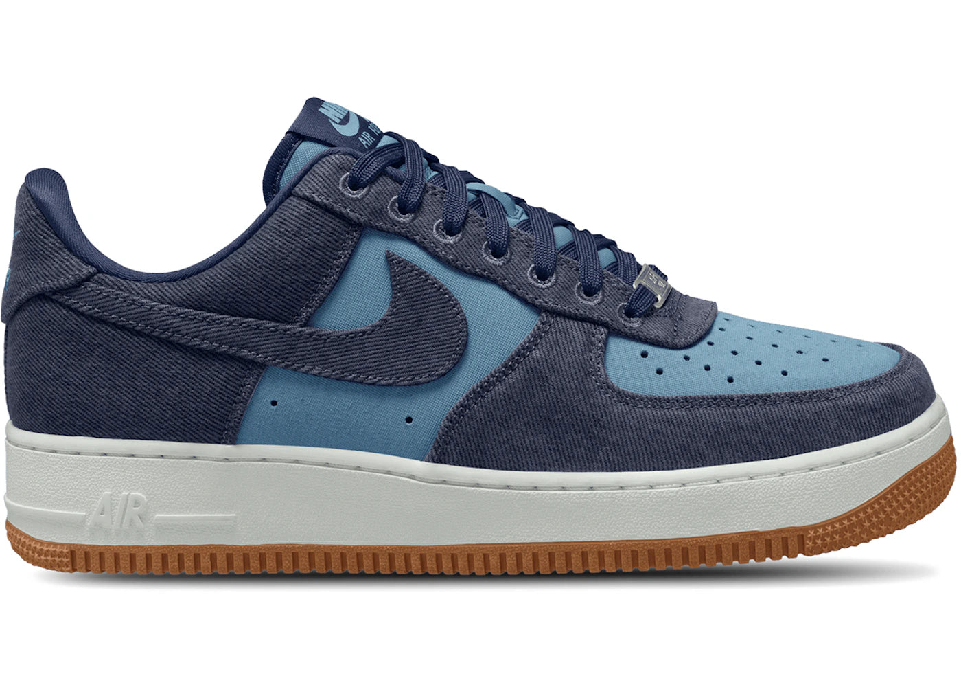 Nike Air Force 1 Low '07 LV8 Denim Navy Worn Blue