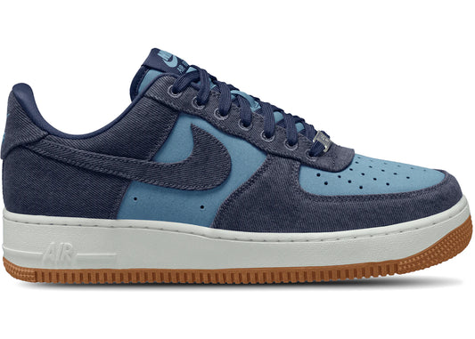 Nike Air Force 1 Low '07 LV8 Denim Navy Worn Blue