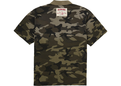 Supreme True Religion Applique Polo Woodland Camo