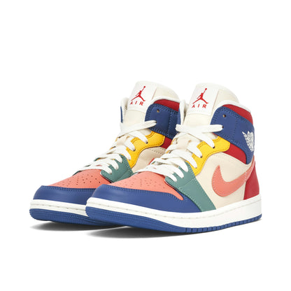 Air Jordan 1 Mid SE Multi Seven Color (2022) (Women's)