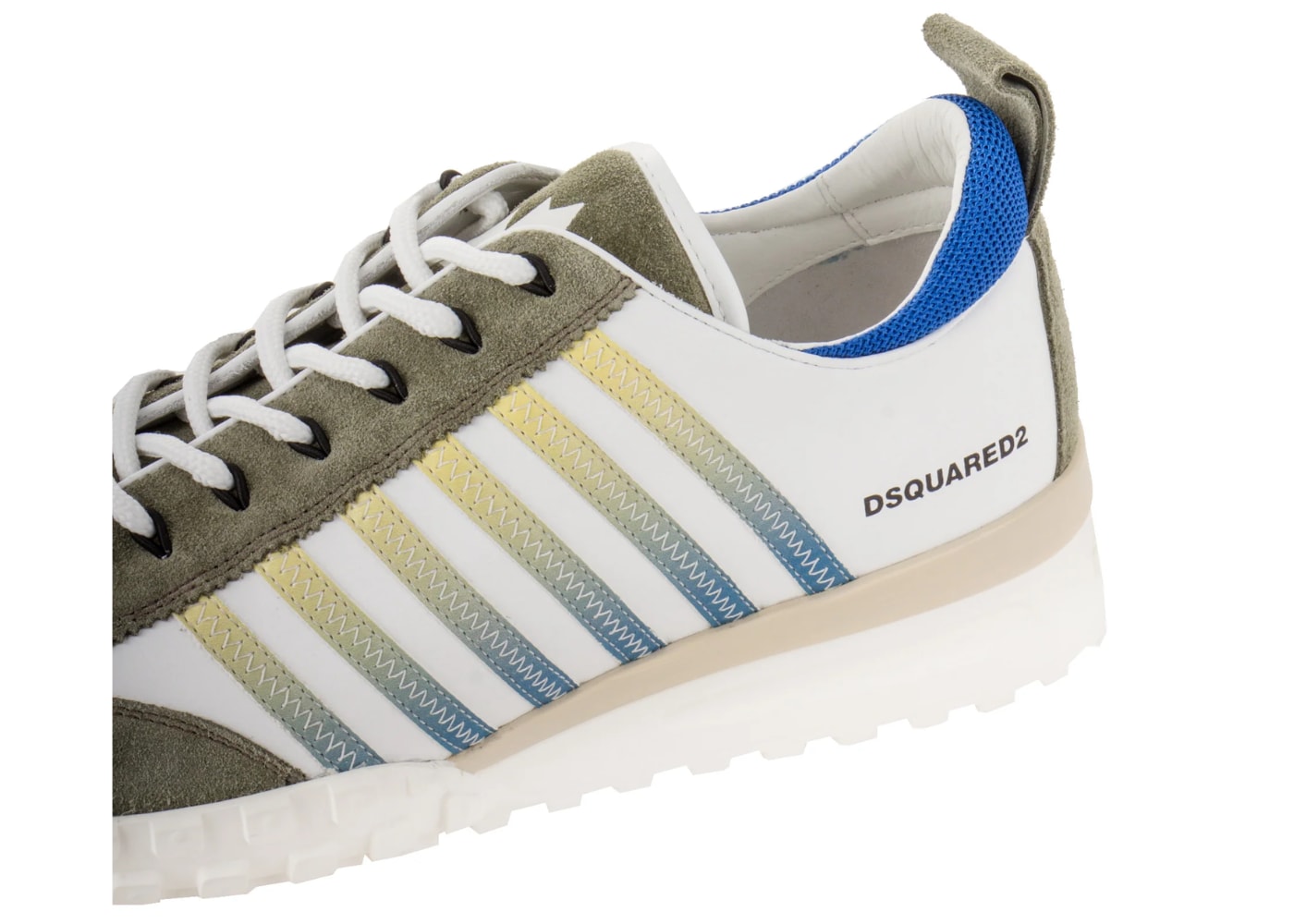 Dsquared2 Stripe Legend Sneakers White Fade