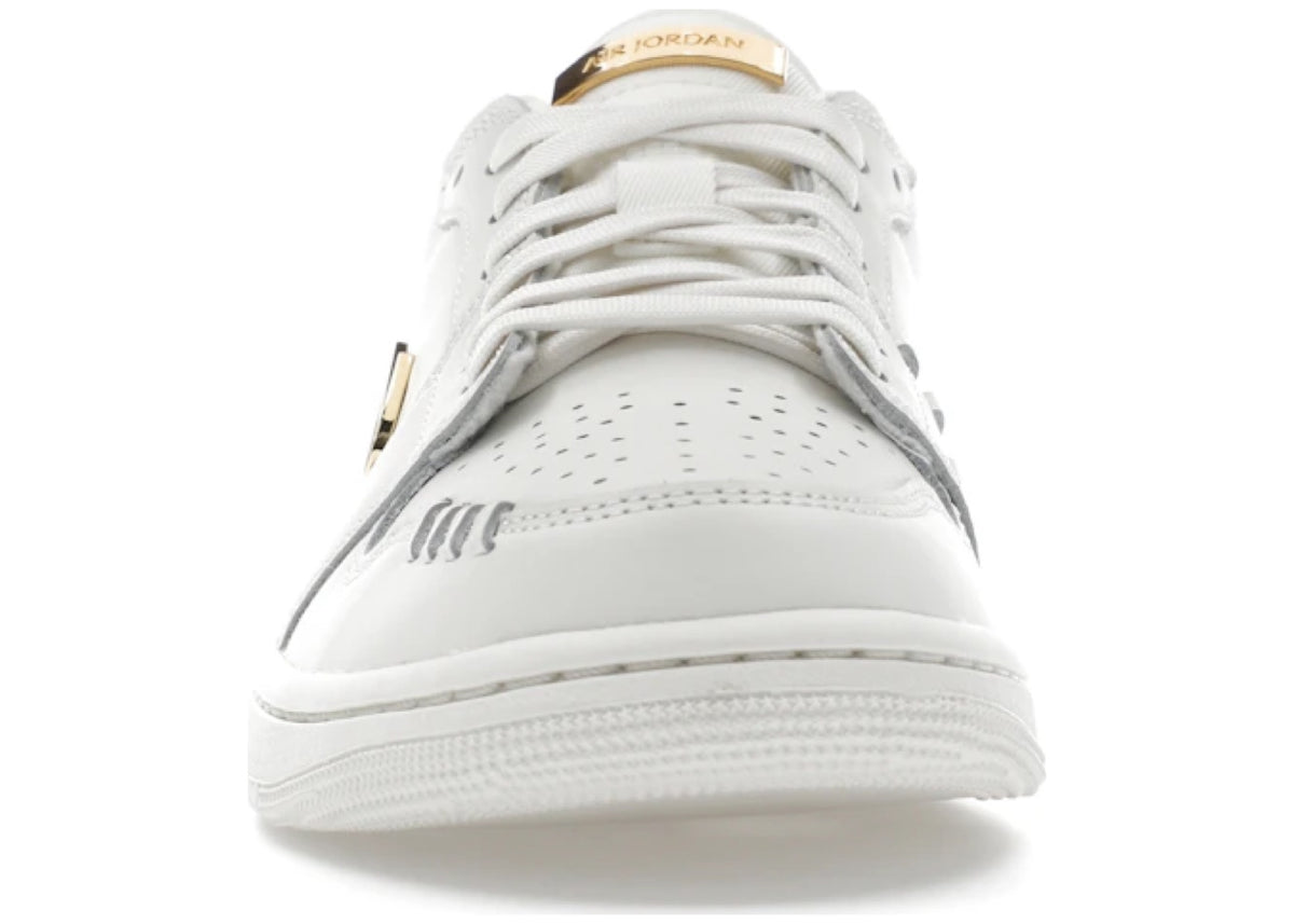 Jordan 1 Low Method of Make Sail Metallic Gold (Women's)