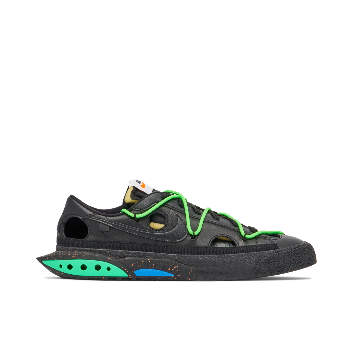 Off-White x Nike Blazer Low Black Green