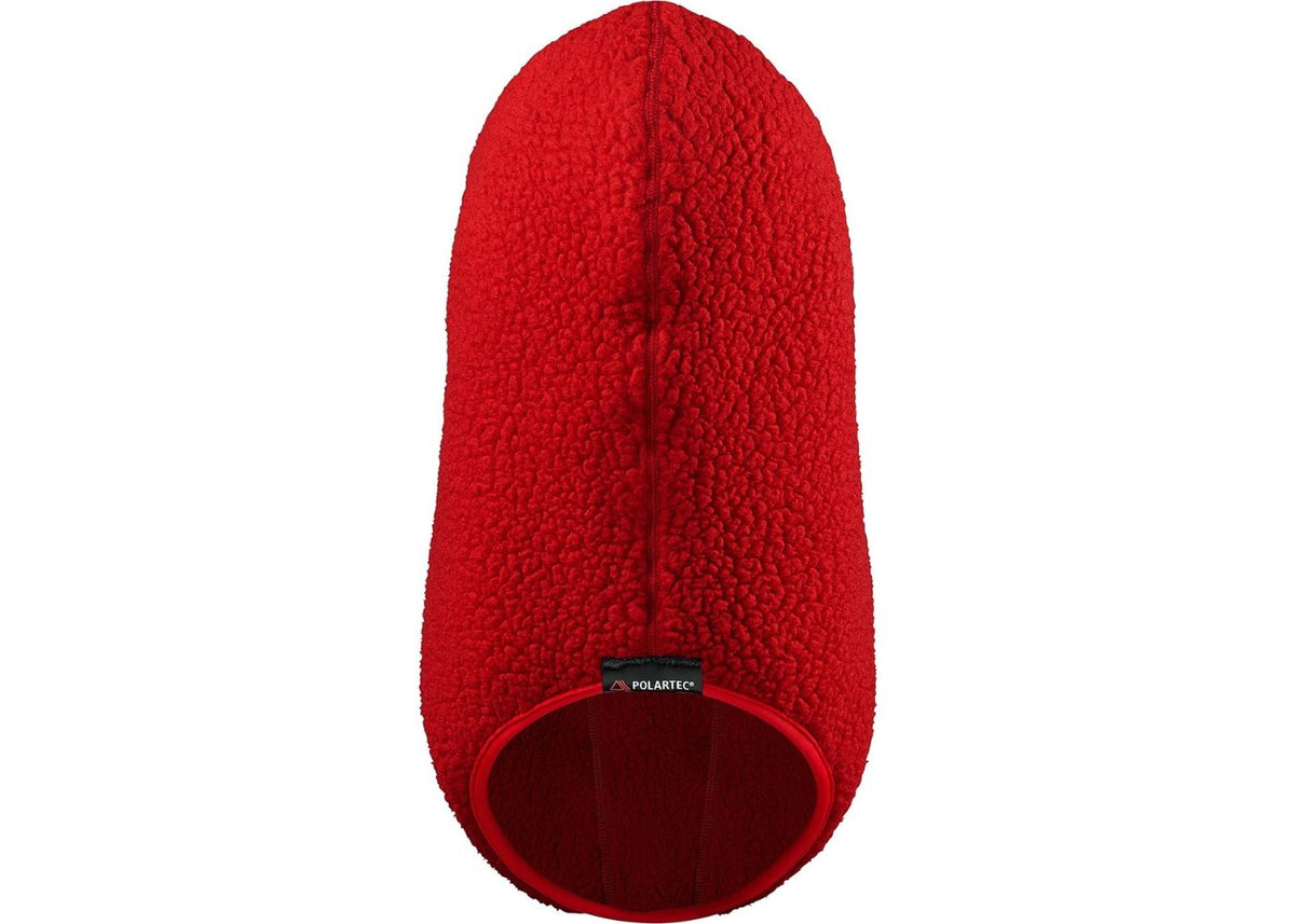 Supreme Polartec Deep Pile Balaclava Red