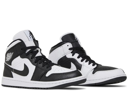Jordan 1 Mid Split Black White (Women's)