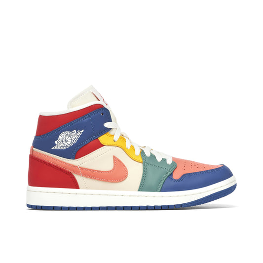 Air Jordan 1 Mid SE Multi Seven Color (2022) (Women's)