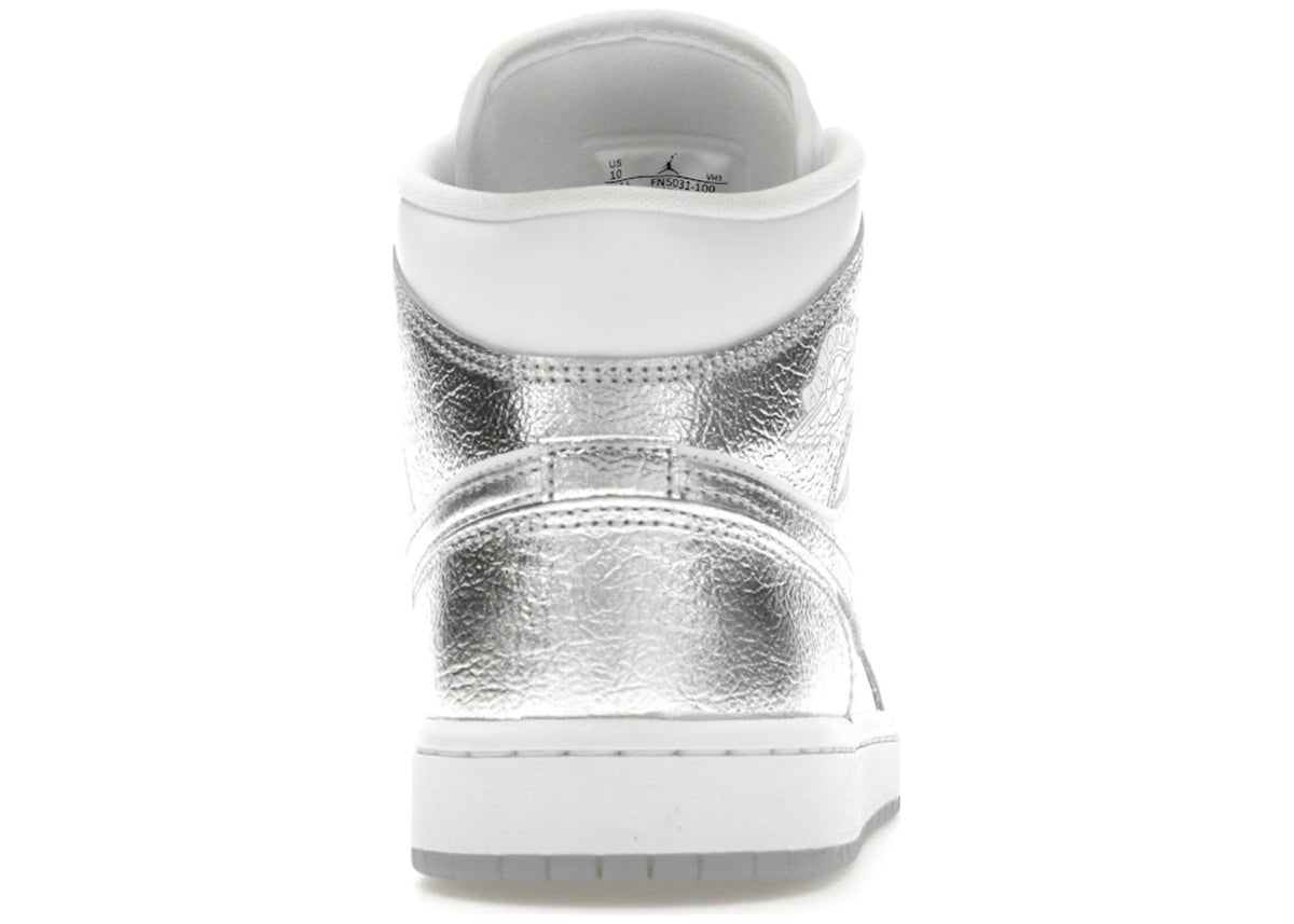 Jordan 1 Mid SE Metallic Silver (Women's)