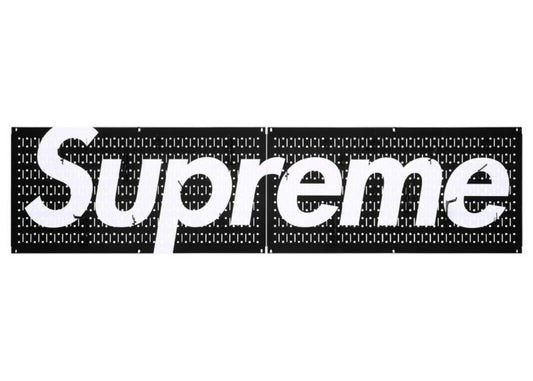 Supreme Wall Control Pegboard Panel (Set of 2) Black