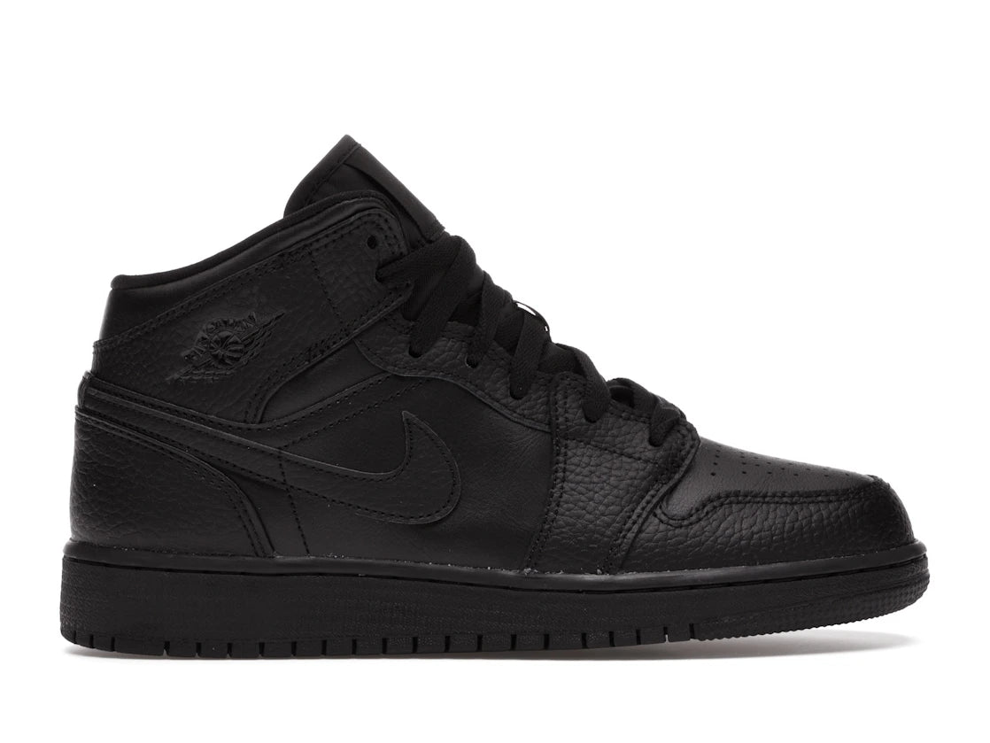 Jordan 1 Mid Black (GS)