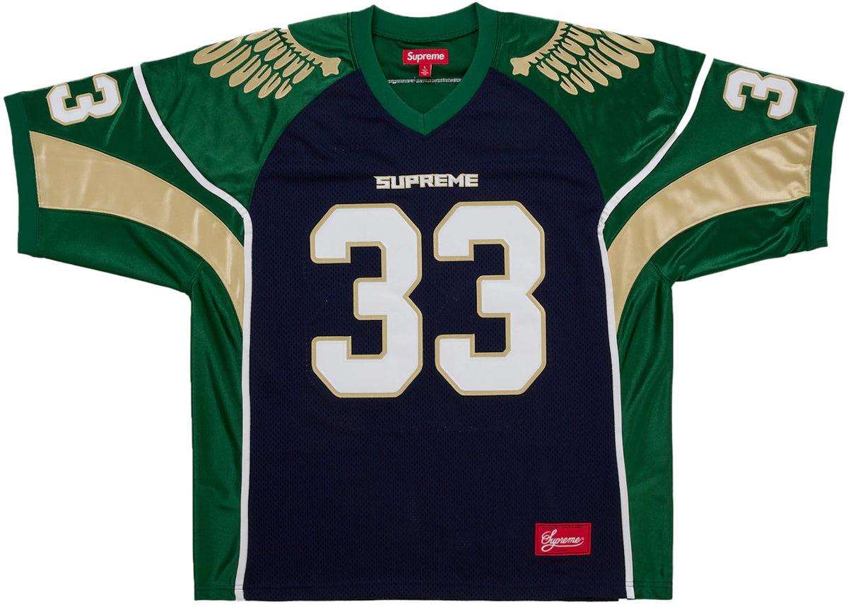 Supreme Wings Football Jersey Navy