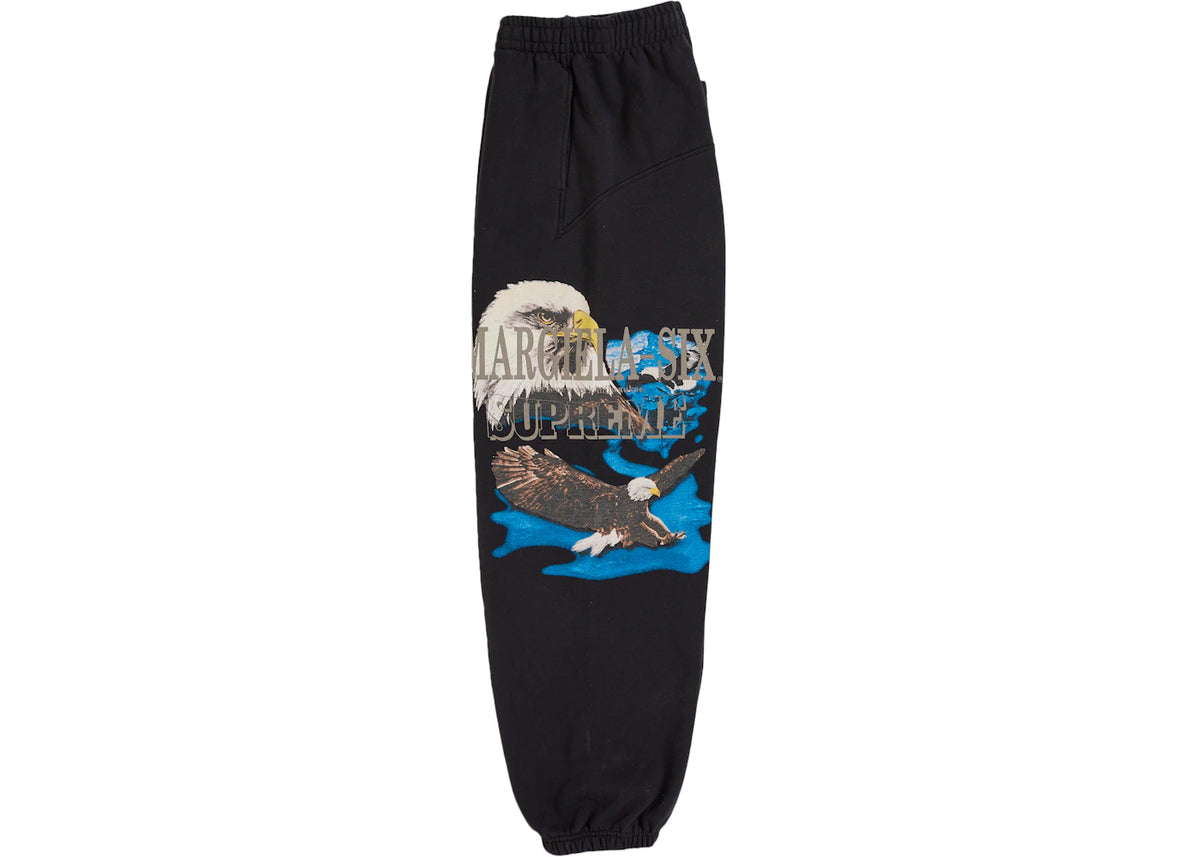 Supreme MM6 Maison Margiela Eagle Sweatpant Black