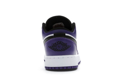 Jordan 1 Low Court Purple White (GS)