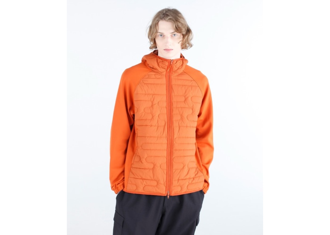 Y-3 M Classic Liner Hooded Jacket Orange
