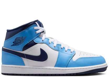 Jordan 1 Mid University Blue Midnight Navy