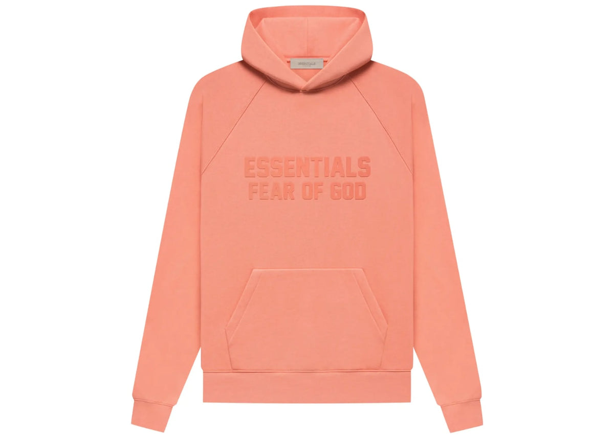 Fear of God Essentials Hoodie Coral