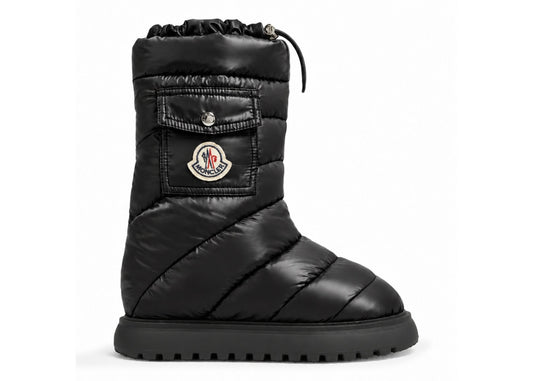 Moncler Gaia Pocket Mid Snow Boots Black