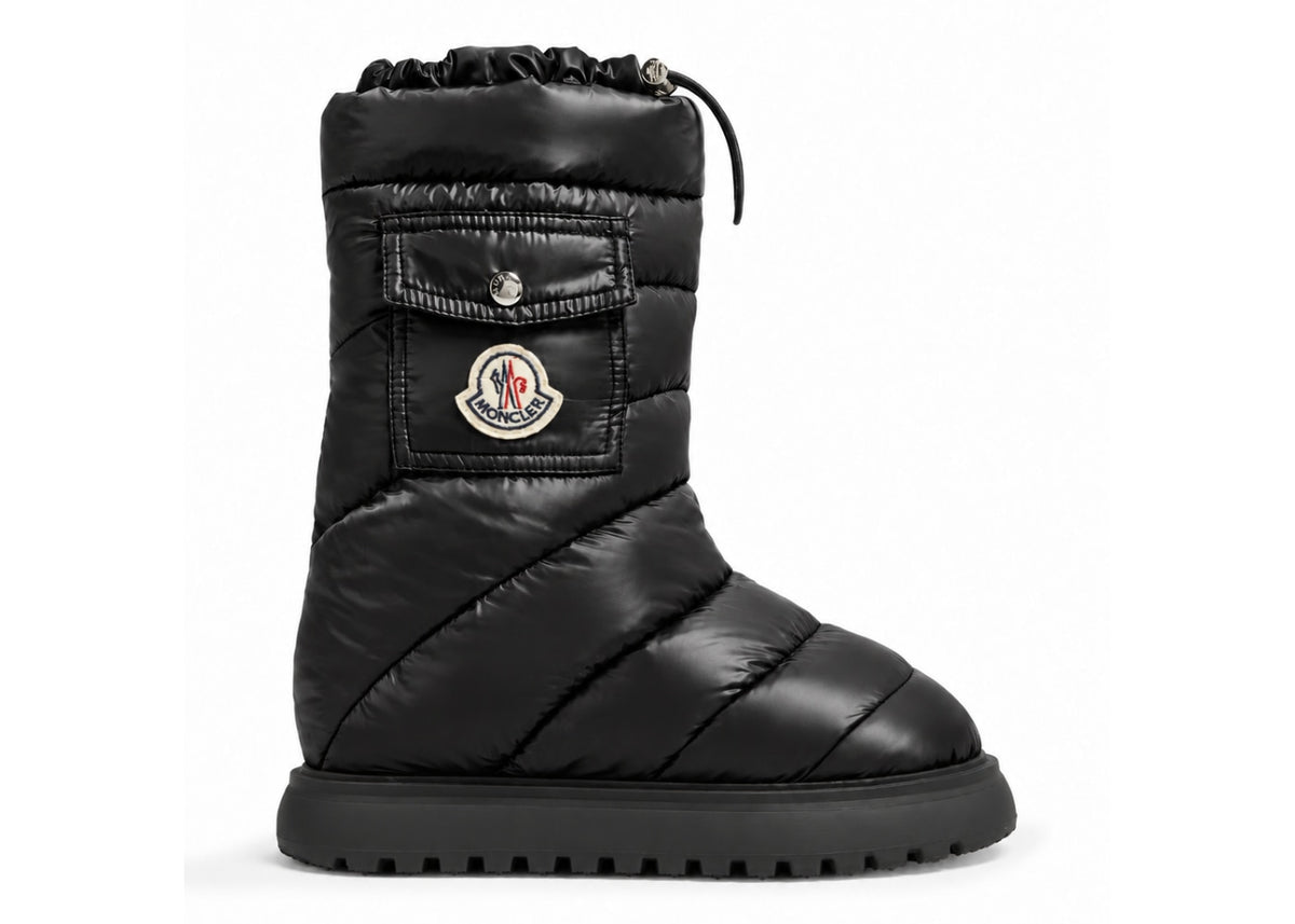 Moncler Gaia Pocket Mid Snow Boots Black