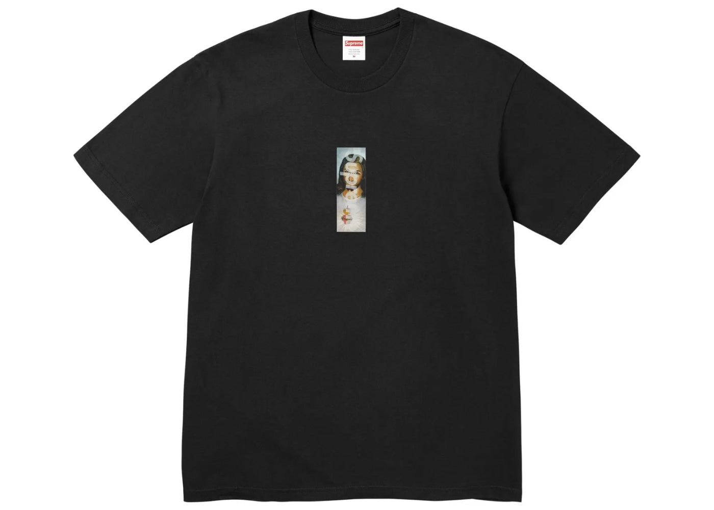 Supreme Prayer Card Box Logo Tee Black