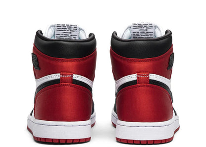 Jordan 1 Retro High Satin Black Toe (Women's)