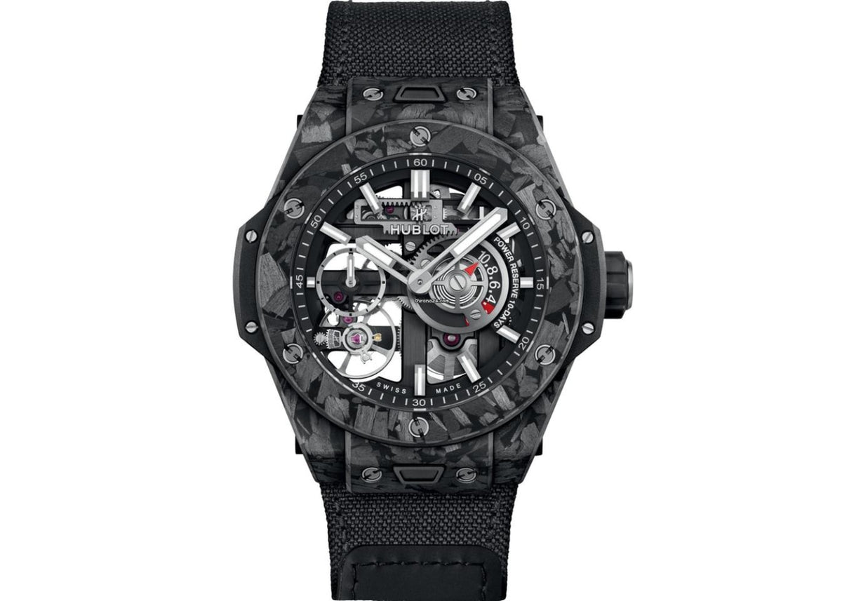 Hublot Big Bang Meca-10 Frosted Carbon 42mm | 444.QN.1170.NR