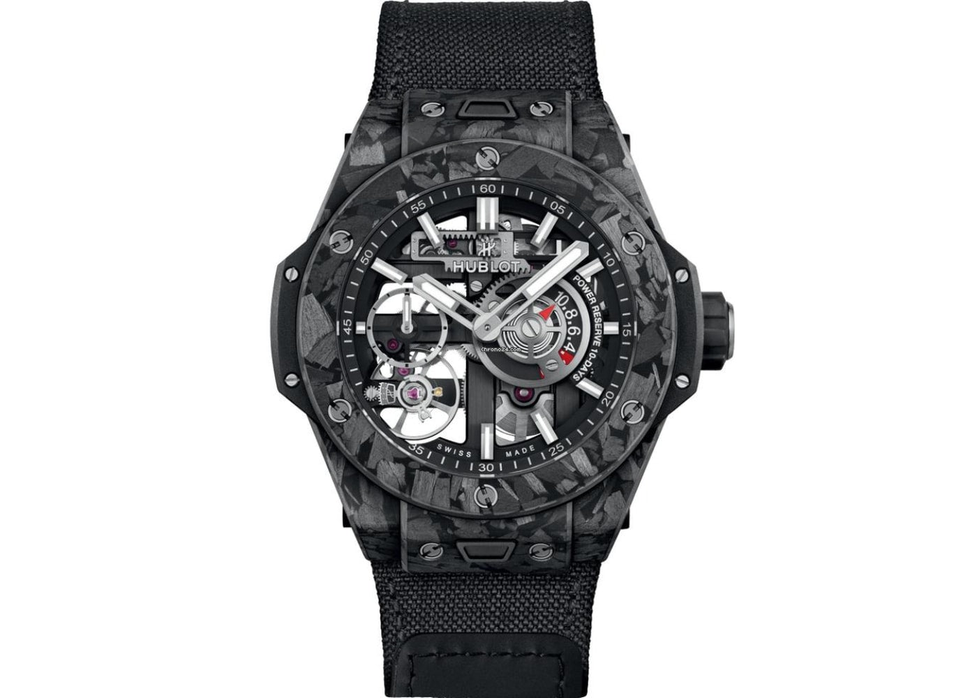 Hublot Big Bang Meca-10 Frosted Carbon 42mm | 444.QN.1170.NR