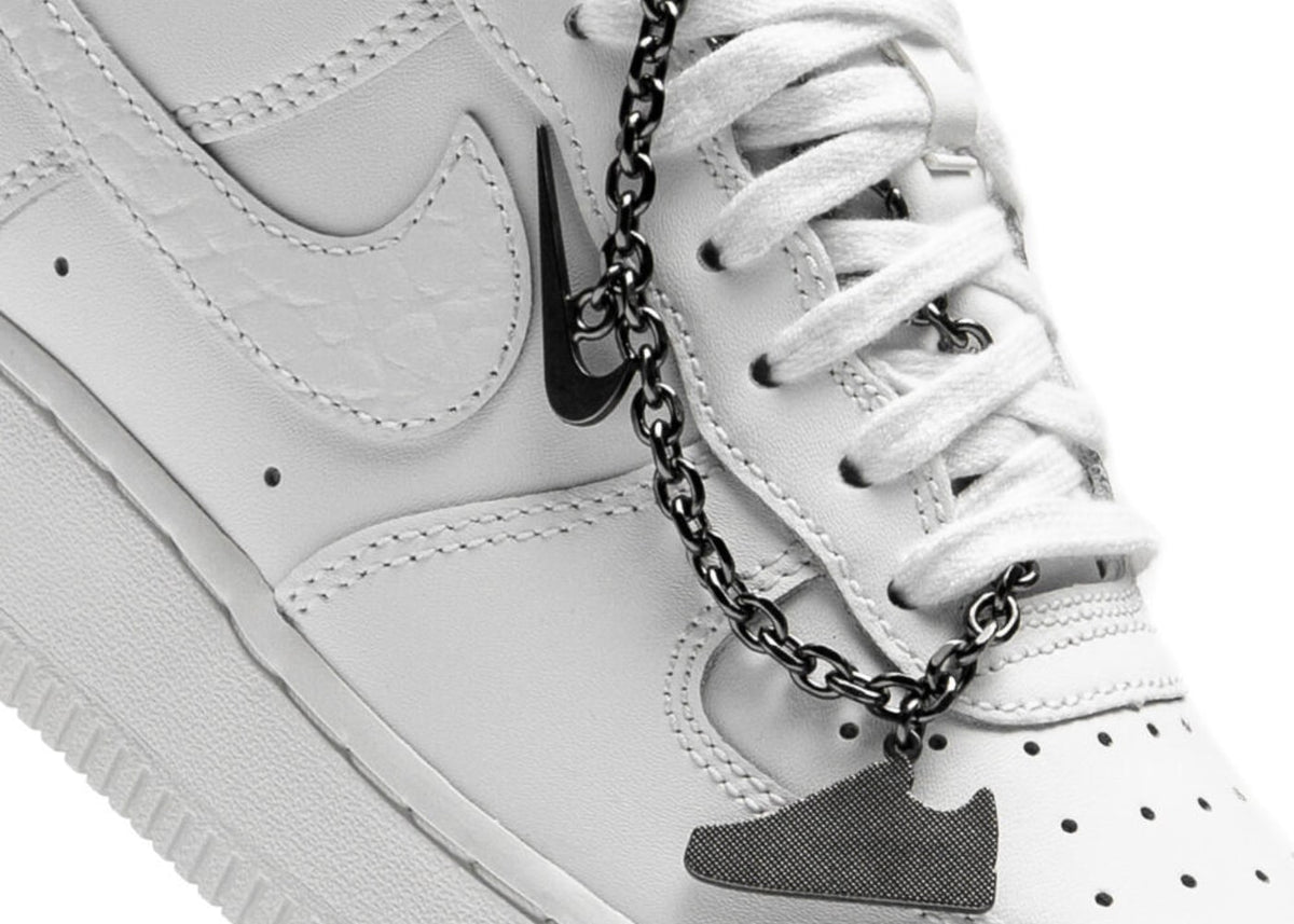 Nike Air Force 1 '07 Low Summit White Mini Charm (Women's)