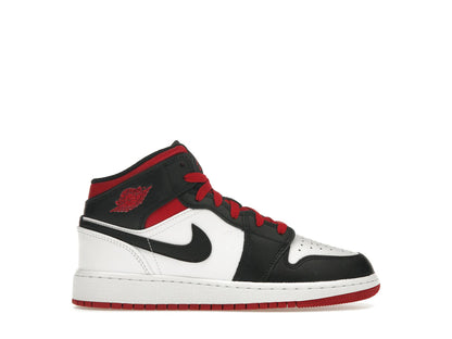 Jordan 1 Mid Gym Red Black Toe (GS)