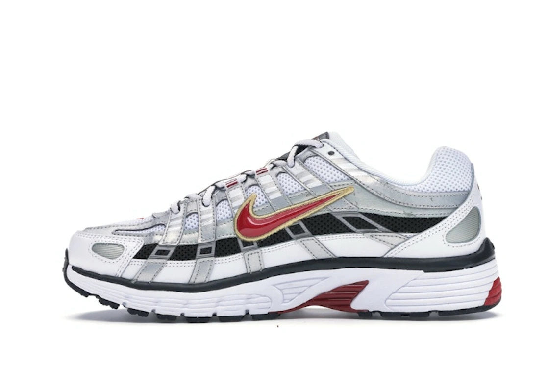 Nike P-6000 White Gold Red (Women's)