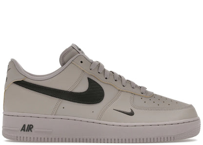Nike Air Force 1 Low '07 Carbon Fiber Swoosh College Grey Newsprint