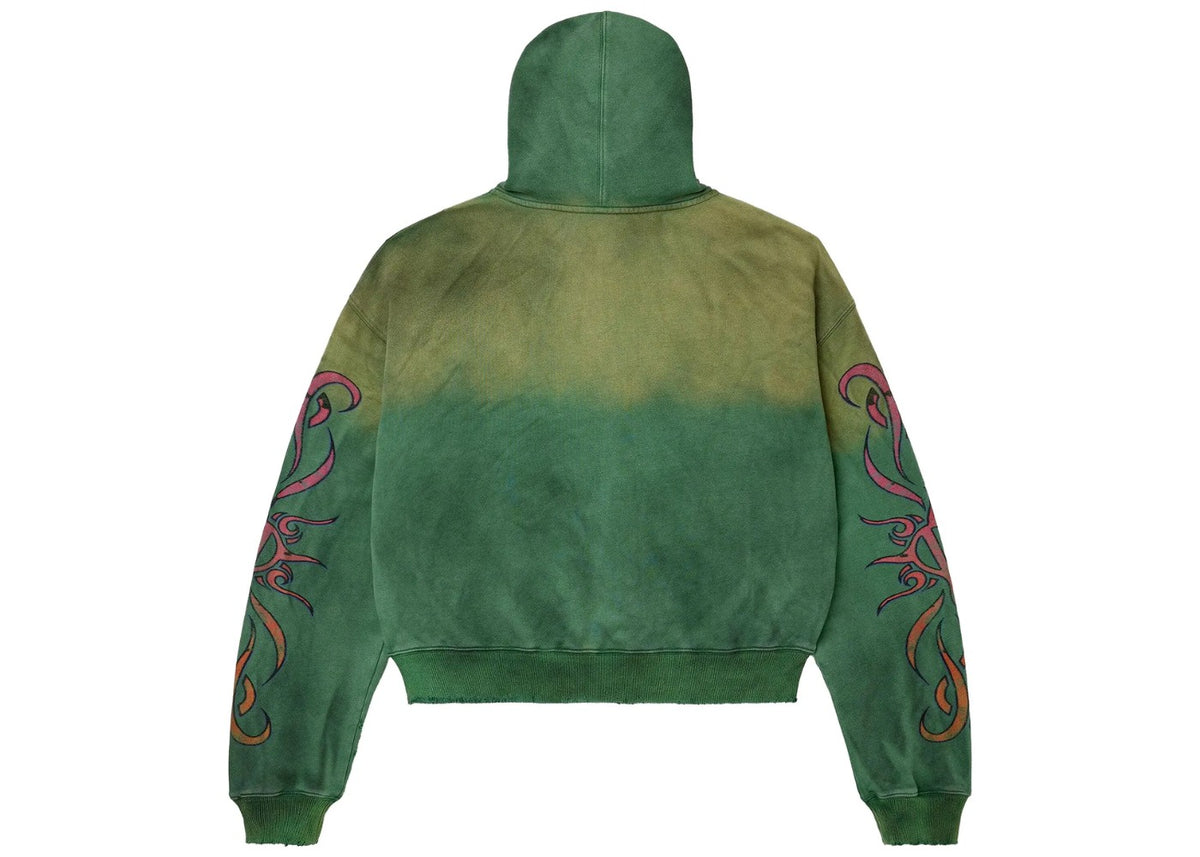 Vale Forever Inferno Zip Up Hoodie Green