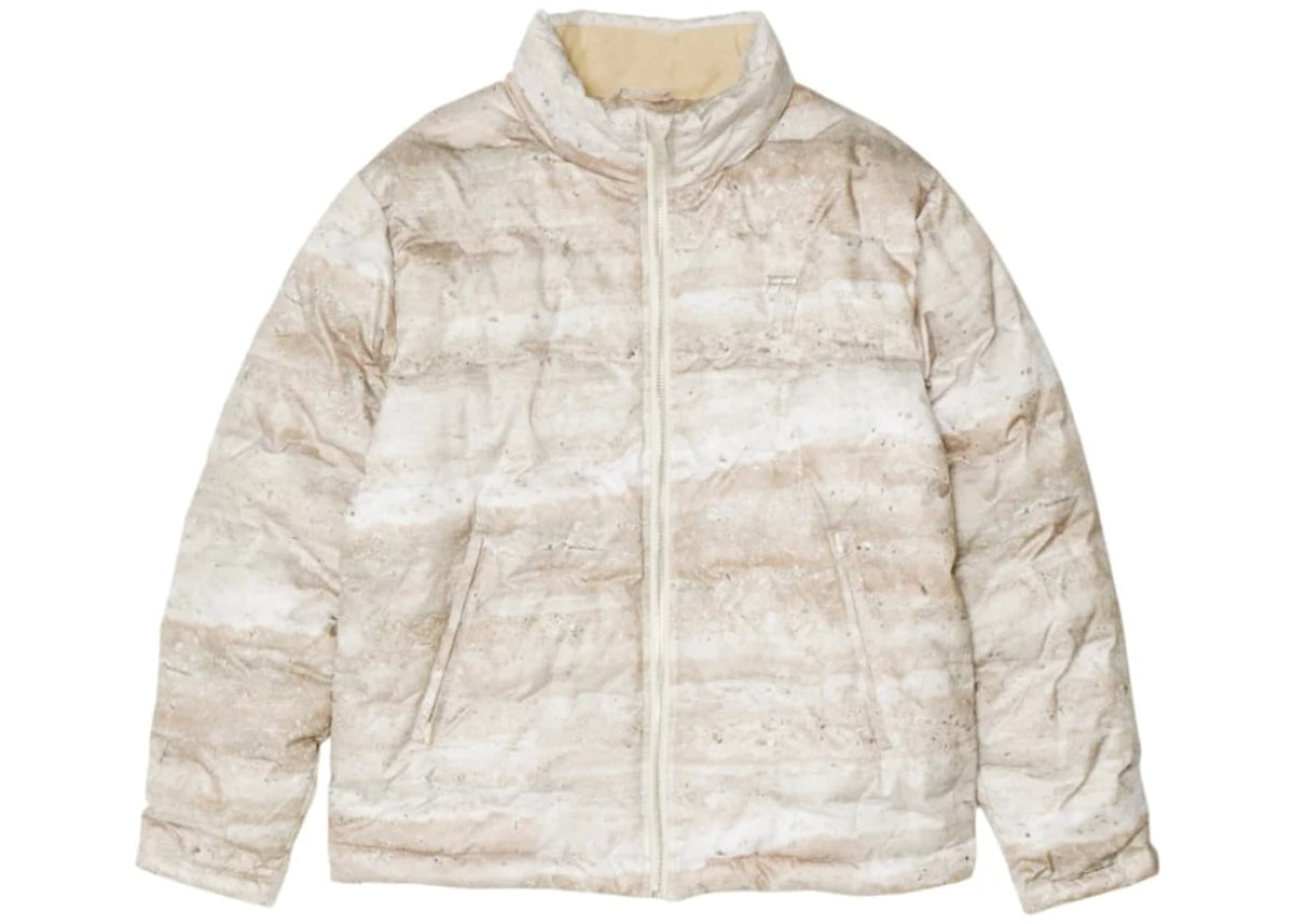 Filling Pieces Puffer Down Jacket Travertine Sand