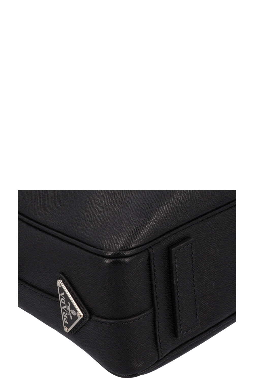 Prada Saffiano Briefcase Leather Black