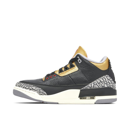 Air Jordan 3 Retro Black Cement Gold (Women's)