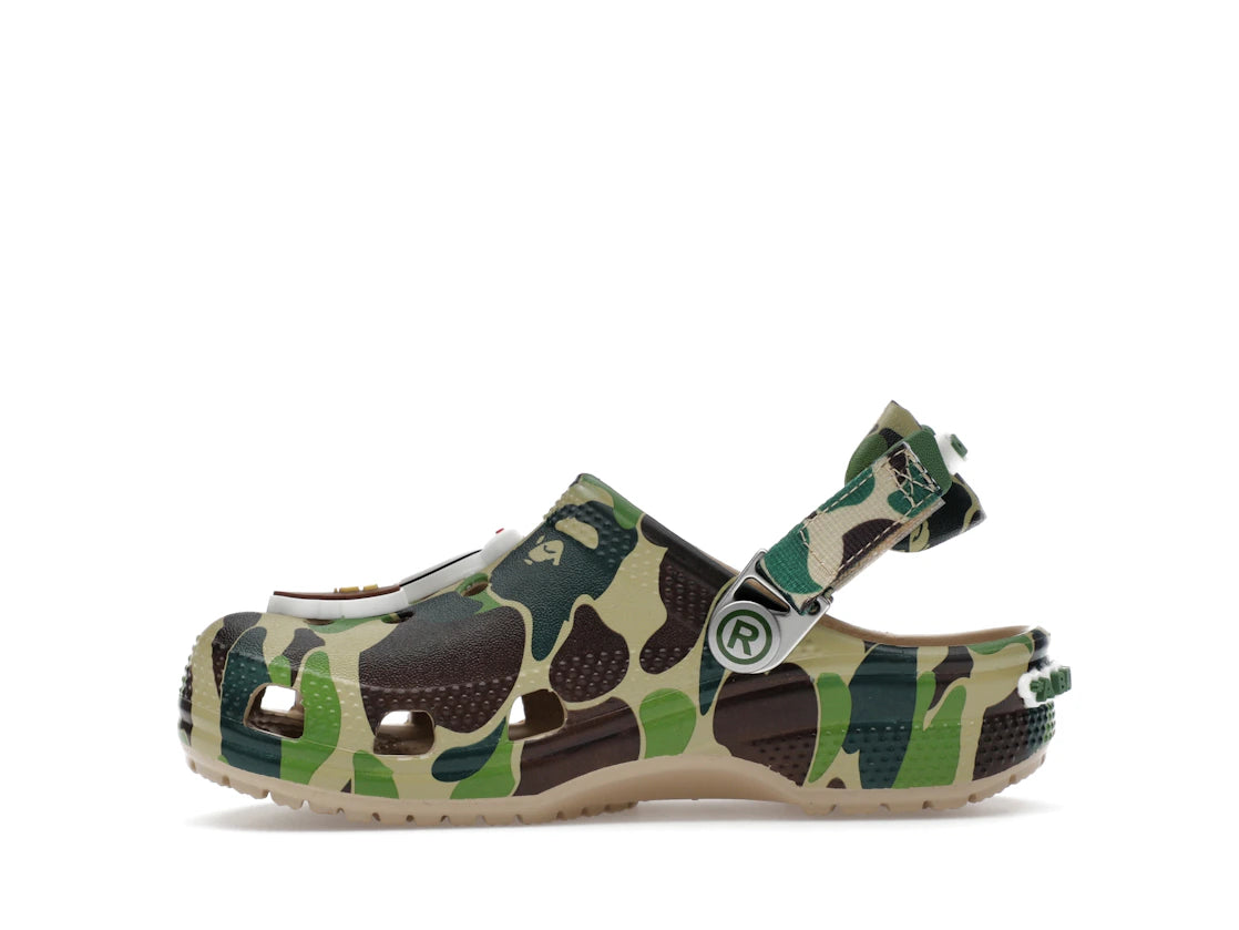 Crocs Classic Clog A Bathing Ape ABC Camo Green (Kids)