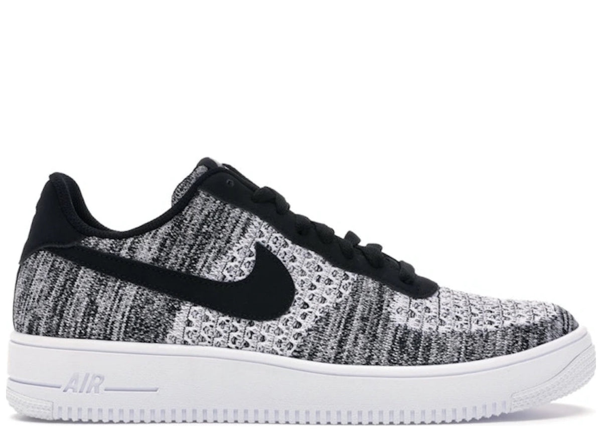 Nike Air Force 1 Flyknit 2 Black Pure Platinum