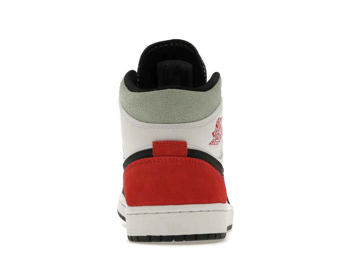 Jordan 1 Mid SE Red Black Toe