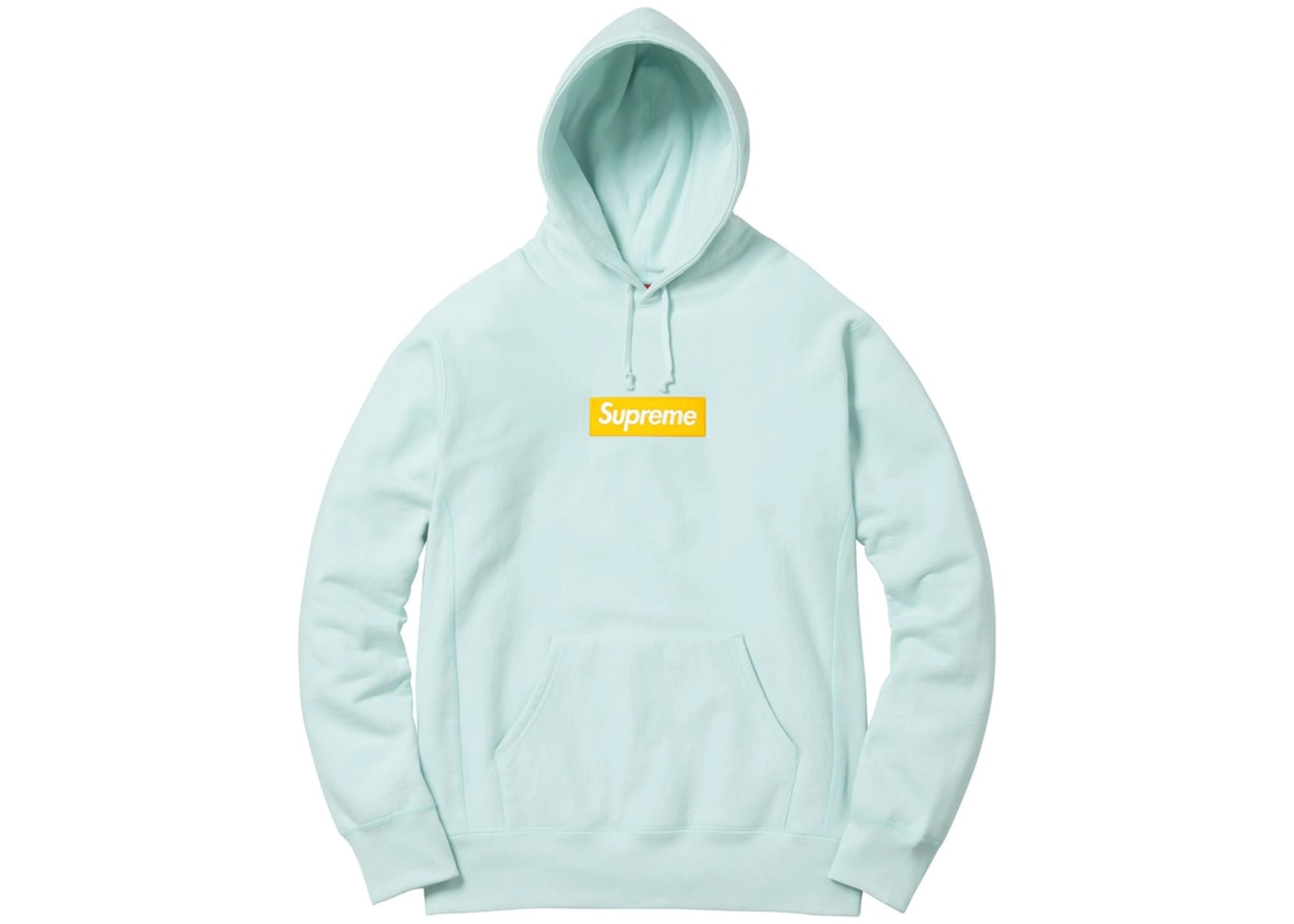 Supreme Box Logo Hooded Sweatshirt (FW17) Ice Blue