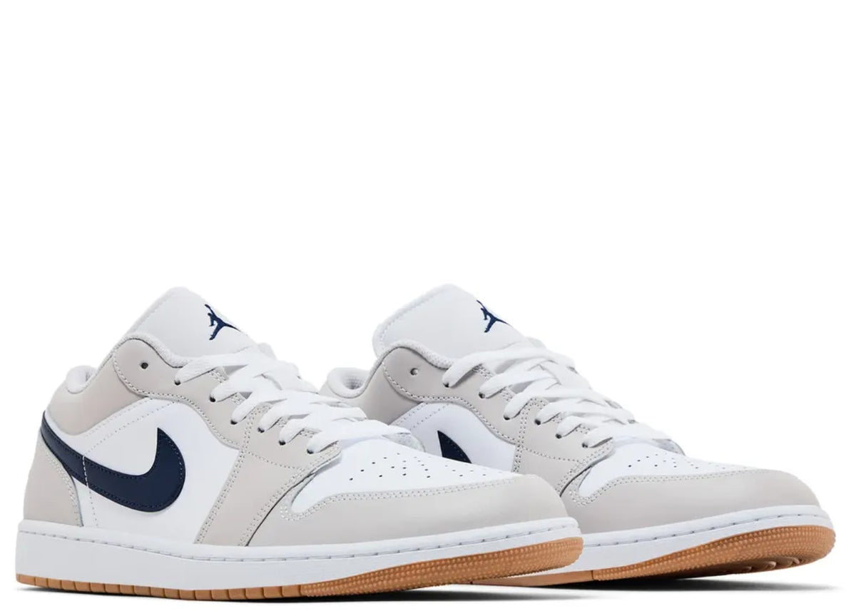 Jordan 1 Low Midnight Navy Neutral Grey